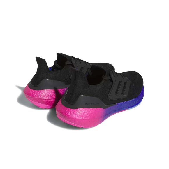 Adidas Ultraboost 22 Running Shoes Black Pink HQ8593 Womens Size 7 Mens 6 NEW - Picture 9 of 12